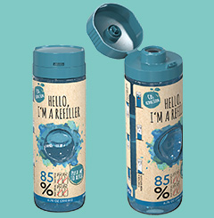 Refillable plastic bottles (product image)